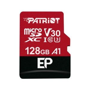 Patriot V30 A1/micro SDXC/128GB/100MBps/UHS-I U3 / Class 10/+ Adaptér PEF128GEP31MCX