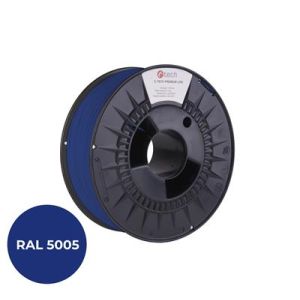 Tisková struna (filament) C-TECH PREMIUM LINE, PETG, signální modrá, RAL5005, 1,75mm, 1kg 3DF-P-PETG1.75-5005