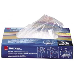Plastové pytle Rexel S100 40 litrů 100ks