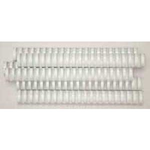 Plastové hřebeny 32 ovál bílé (50)