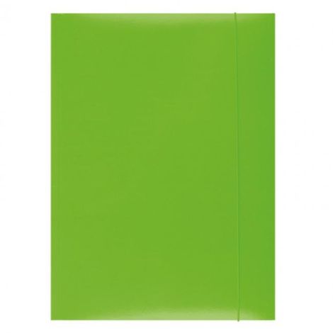 Kartonový obal s gumičkou Office Products zelený