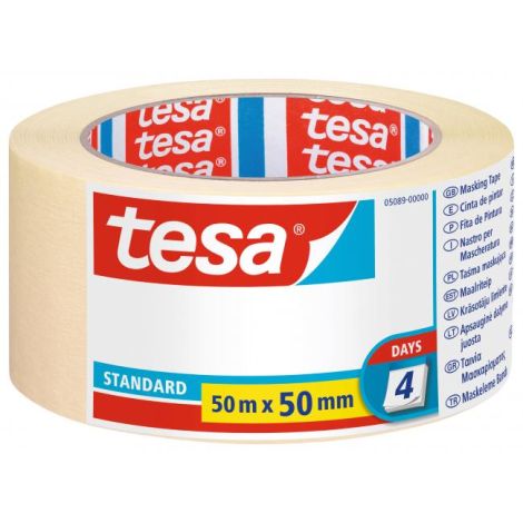 Maskovací krepová páska TESA standart 50mm x 50m