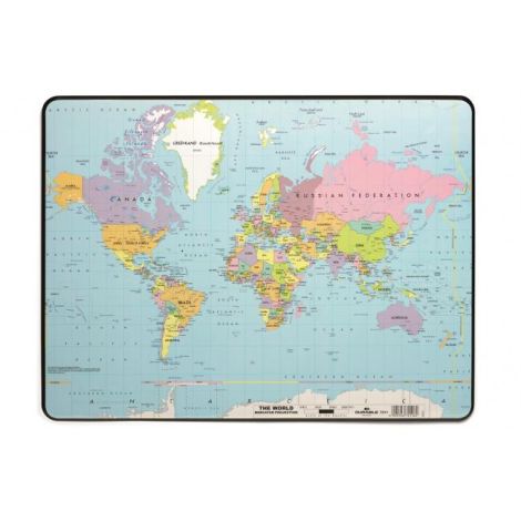Podložka na stůl s mapou světa 40x53cm