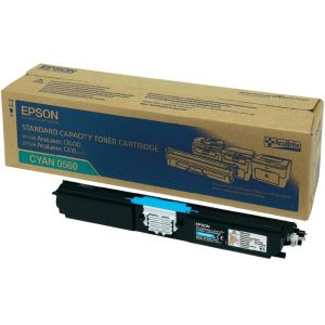Toner Epson C13S050560 (C1600), azurová (cyan), originál