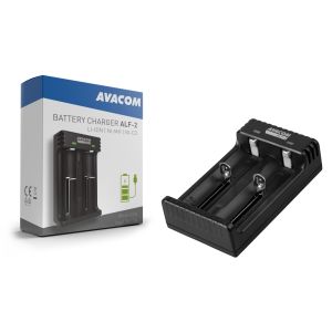 AVACOM ALF-2 - USB nabíječka baterií Li-Ion 18650, Ni-MH AA, AAA NASP-ALF2-LED