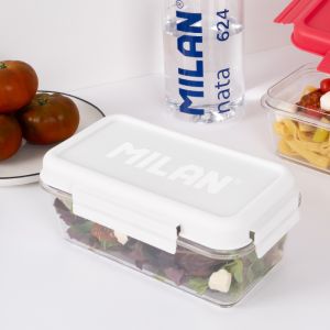 Box na potraviny MILAN 1,2L Tritan - bílý