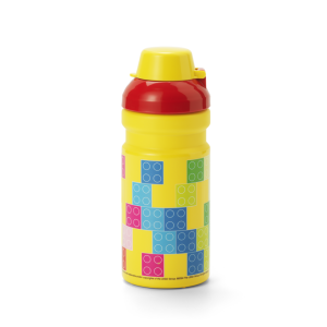 LEGO Brick svačinový set (láhev box) - červená/žlutá