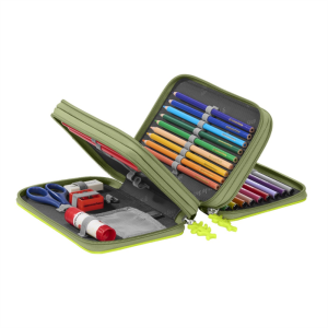 Naplněný třípatrový penál Step by Step XXL, Dino Torex