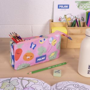 Pouzdro na pera MILAN 5-kapesní, série Green & Grow