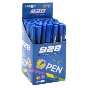 Pero kuličkové Semi-Gel 928 0,7 mm - modrá náplň