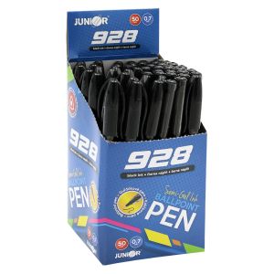Pero kuličkové Semi-Gel 928 0,7 mm - černá náplň