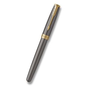 Roller PARKER Sonnet Core Grey GT (černý inkoust, hrot F)