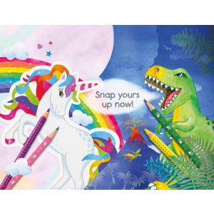 Grafitová tužka Faber-Castell Jumbo HB - Unicorn