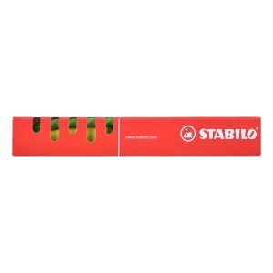 Pero bombičkové STABILO EASYbuddy - lime/green M, modrá náplň