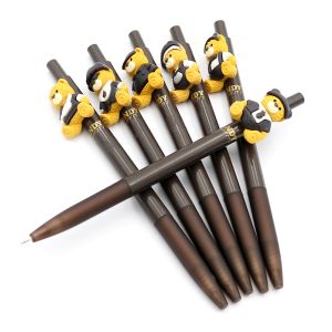 Pero gelové JUNIOR Nandy Bear 0,5 mm, modrá náplň (mix designů)
