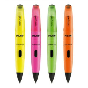 Mikrotužka / Pentelka MILAN Compact Fluo 2B/ 0,9mm - mix barev