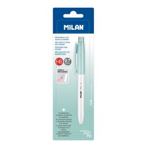 Mikrotužka / Pentelka MILAN PL1 Antibacterial HB 0,7mm - tyrkysová, blistr