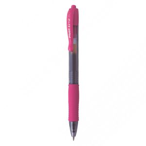 Roller gelový PILOT "G-2" růžový 0,7 mm