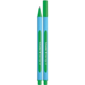 Kuličkové pero SCHNEIDER "Slider Edge M", 0,5 mm, s uzávěrem, zelené