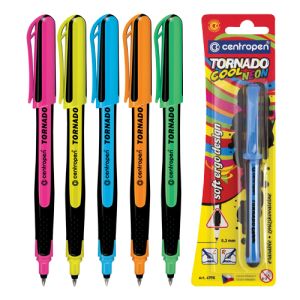 Kuličkové pero CENTROPEN 4775 Tornado Cool, blistr