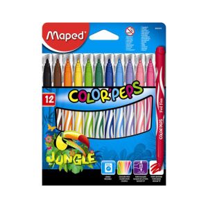 Fixy MAPED "COLOR`PEPS JUNGLE", 12 ks