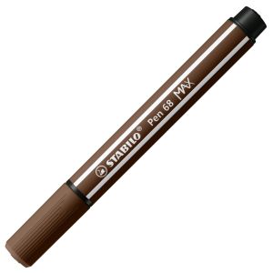 Fix vláknový STABILO Pen 68 MAX hnědý
