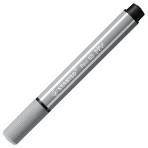 Fix vláknový STABILO Pen 68 MAX stříbrno-šedý