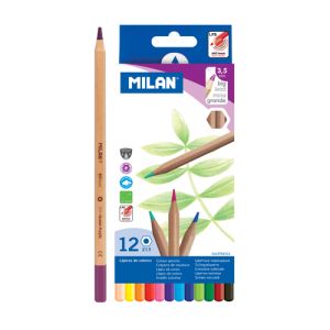 Pastelky MILAN šestihranné 3.3 mm / 12 ks