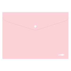 Obal s patentem PP/A4 Pastel - růžový