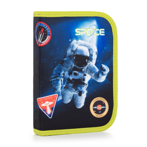 Penál 1-posch. 2 chlopně, prázdný Space