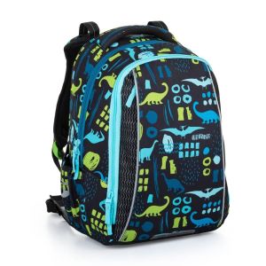 Školní batoh BagMaster Vega 22 B - Dinosauři