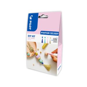 Pintor DIY sada, 4ks popisovačů+přívěsek