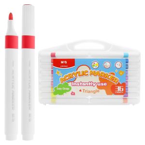 Popisovač trojhranný M&G Acrylic Marker - 36 barev