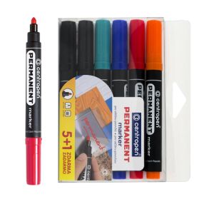 Popisovač CENTROPEN 8566 - sada 6 ks