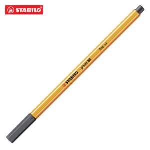 Liner STABILO point 88 tmavě šedý