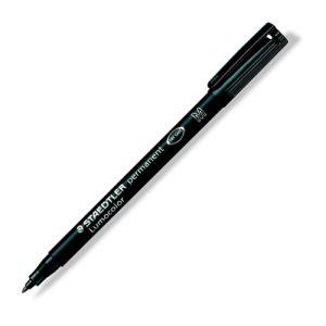 Permanentní popisovač, OHP, 1 mm, STAEDTLER "317 M", černý