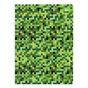 Deska s gumičkou Happy Color 24 x 31 cm (A4) karton - Pixi zelená