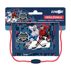 Dětská textilní peněženka JUNIOR S8 - Hockey