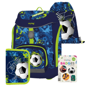 Školní batoh (4-dílný set) OXY Sherpy - Fotbal