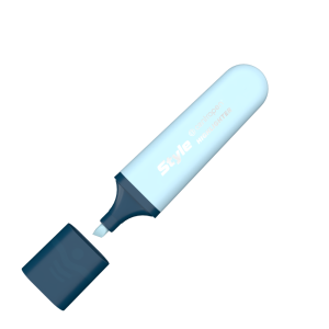 Zvýrazňovač CENTROPEN 6252 Style Pastel (klínový hrot 1-4,6 mm) - tyrkysová