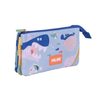 Pouzdro na pera MILAN 5-kapesní, série Blue Odyssey