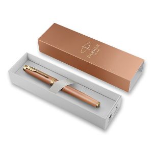 Pero plnicí PARKER IM Writing Rituals Orange GT, hrot F