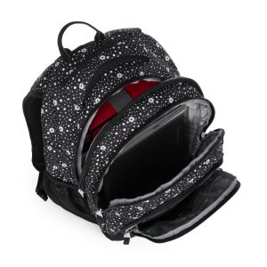 Školní batoh BagMaster SUPERNOVA 24 A - černo-bílý