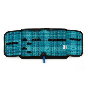 Penál 1-posch. BagMaster LUMI 23 D - modré auto