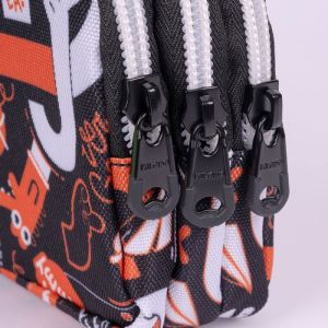 Pouzdro na pera MILAN 3-zipové, série Fingers