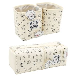 Pouzdro na pera / organizér 1-zip, prázdné - Cute!! (mix 3 barev)