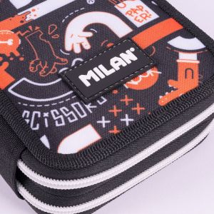 Penál 2-patrový/plněný MILAN - série Fingers