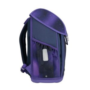 Školní batoh - 4-dílný set COOL - Purple solid