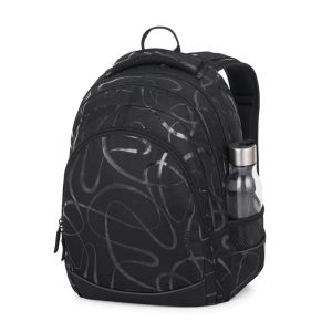 Školní batoh BagMaster Digital 24 B - černý