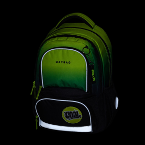 Školní batoh OXY NEXT Ombre Green